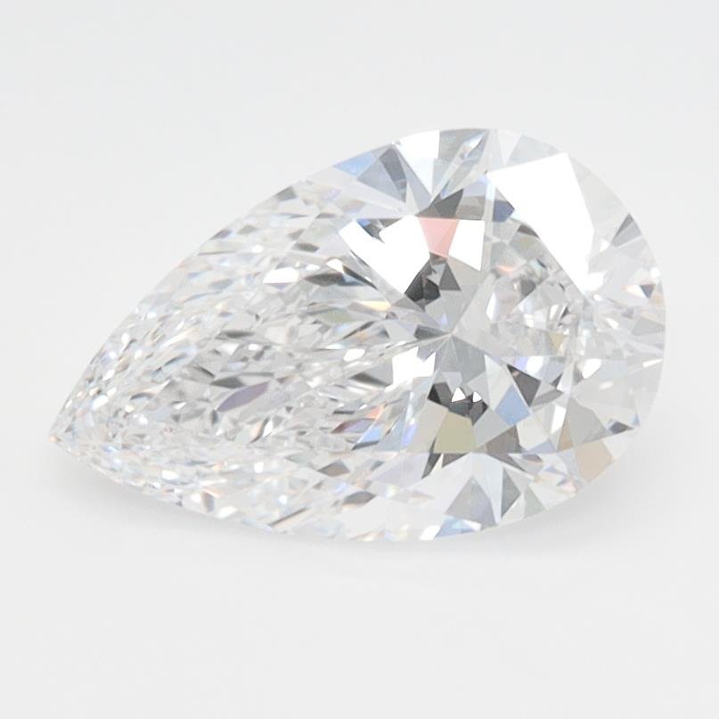 1.26ct D VVS1 Rare Carat Ideal Cut Pear Lab Grown Diamond