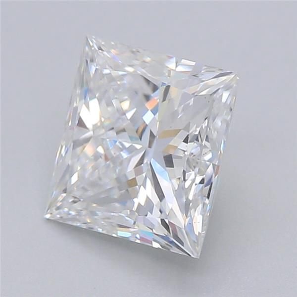 1.28ct D VS1 Excellent Cut Princess Lab Grown Diamond