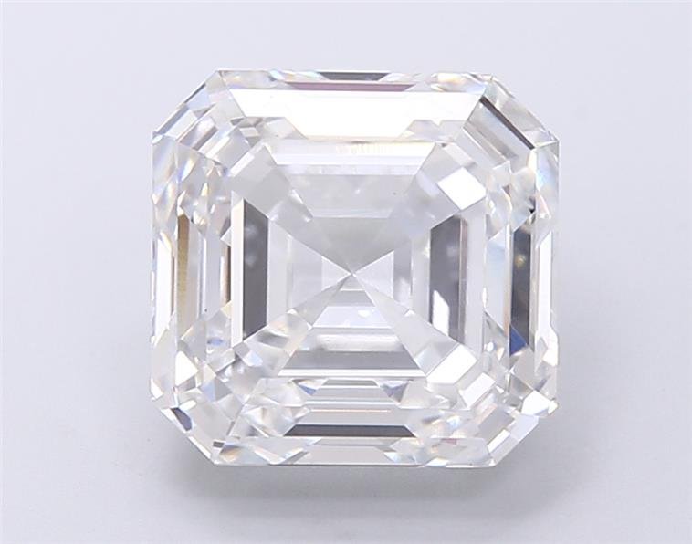 6.01ct E VS1 Rare Carat Ideal Cut Asscher Lab Grown Diamond