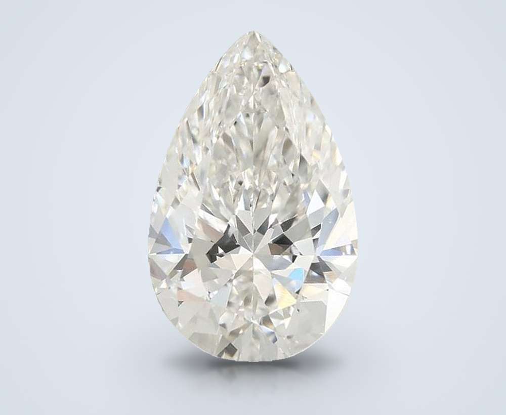 3.08 Carat Pear Lab Diamond