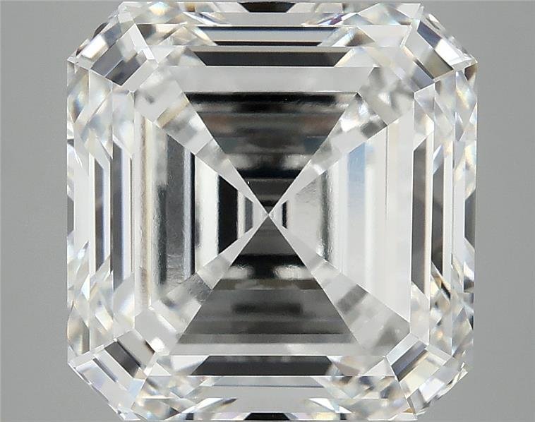 8.29ct F VVS2 Excellent Cut Asscher Lab Grown Diamond