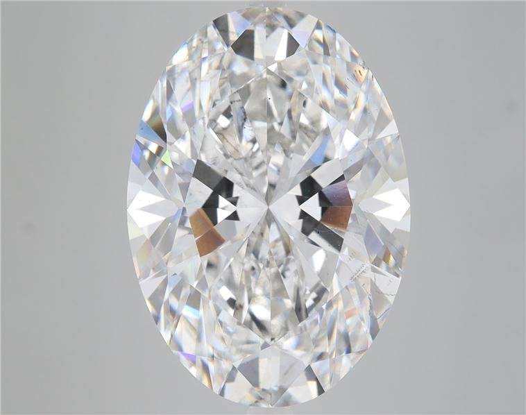 12.05ct F SI1 Rare Carat Ideal Cut Oval Lab Grown Diamond