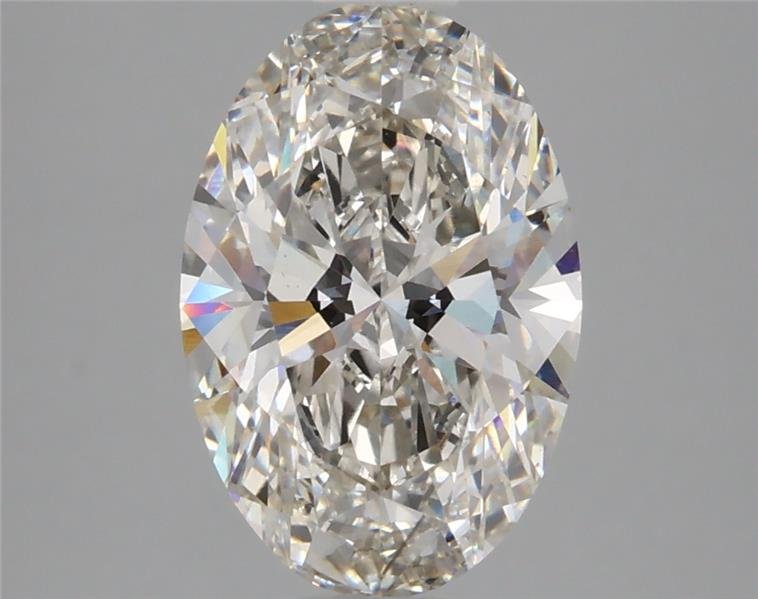 2.77ct H VS1 Rare Carat Ideal Cut Oval Lab Grown Diamond