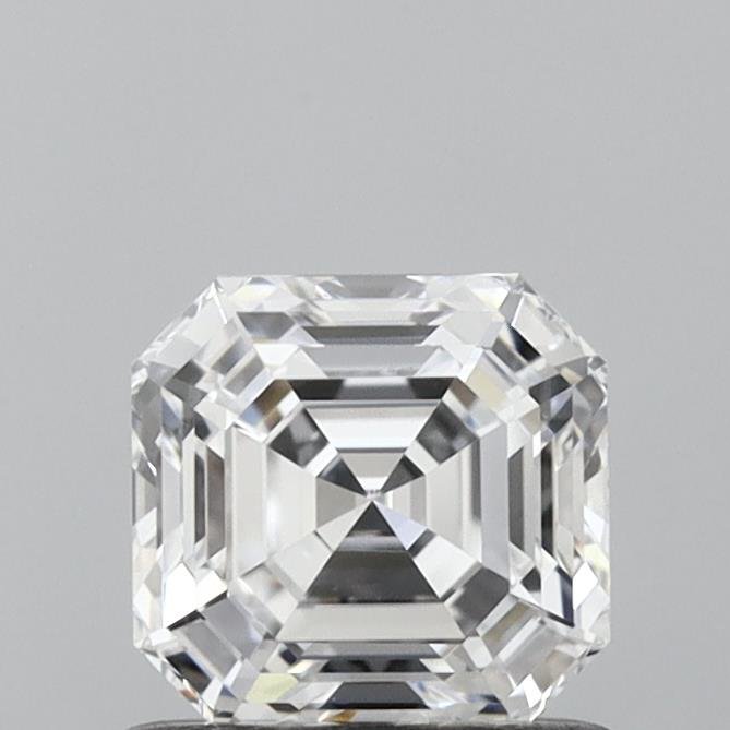 0.86ct D VS1 Rare Carat Ideal Cut Asscher Lab Grown Diamond