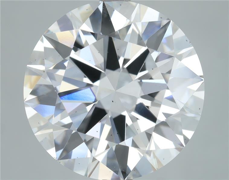 6.01ct D VS2 Rare Carat Ideal Cut Round Lab Grown Diamond