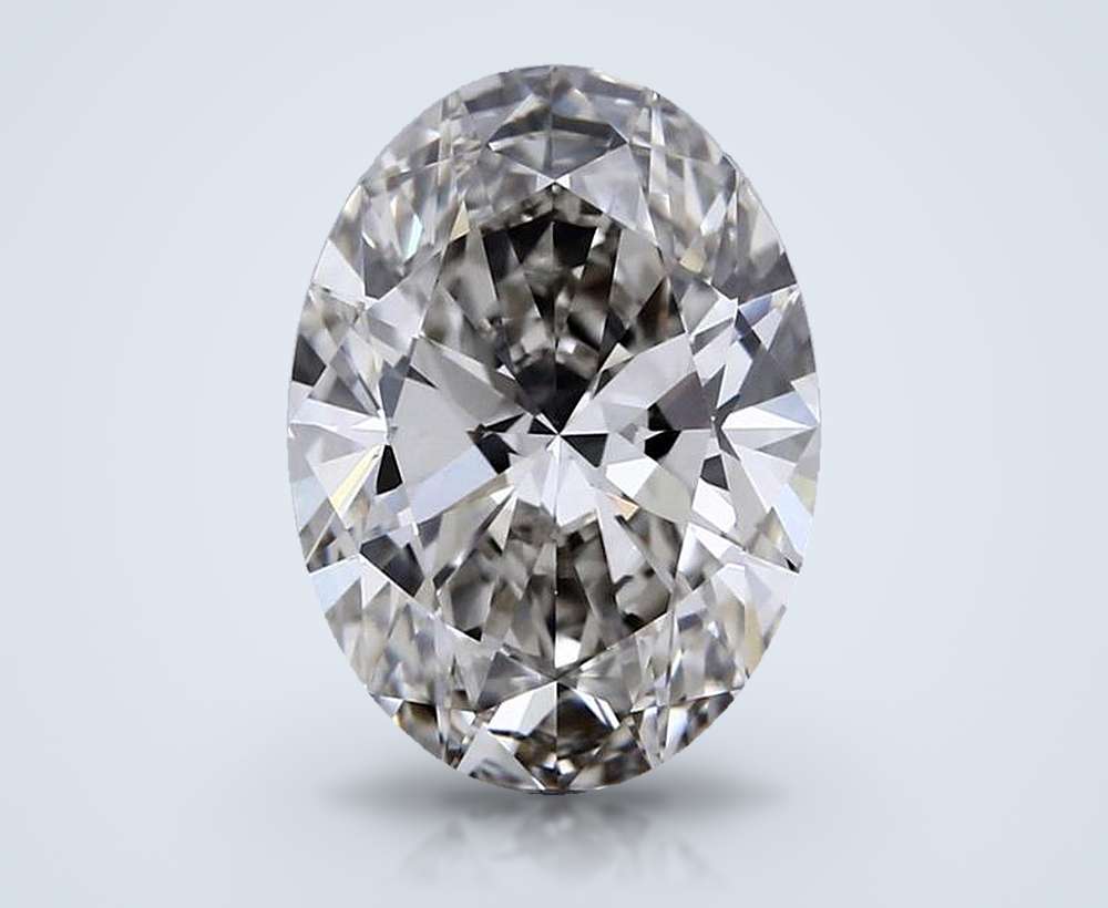 3.07 Carat Oval Lab Diamond