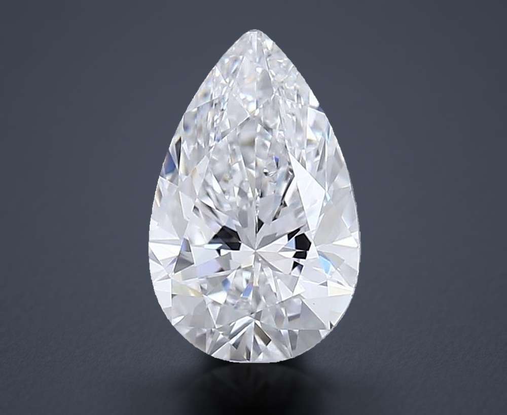 1.50 Carat Pear Lab Diamond
