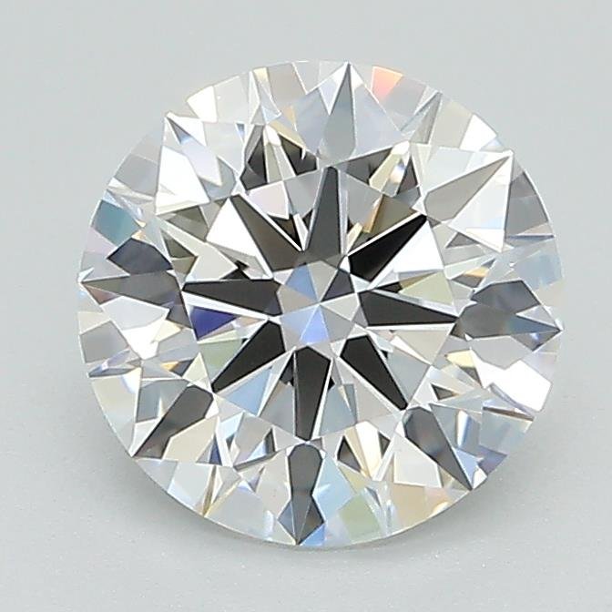 1.58ct D VVS2 Rare Carat Ideal Cut Round Lab Grown Diamond