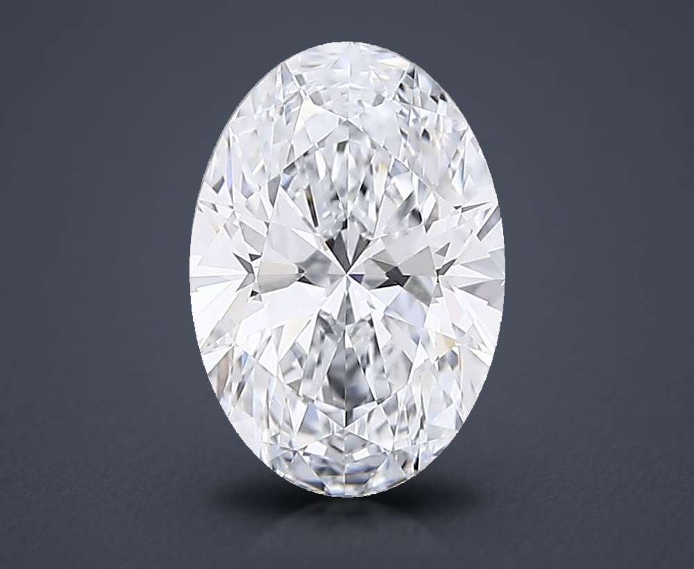 1.76 Carat Oval Lab Diamond