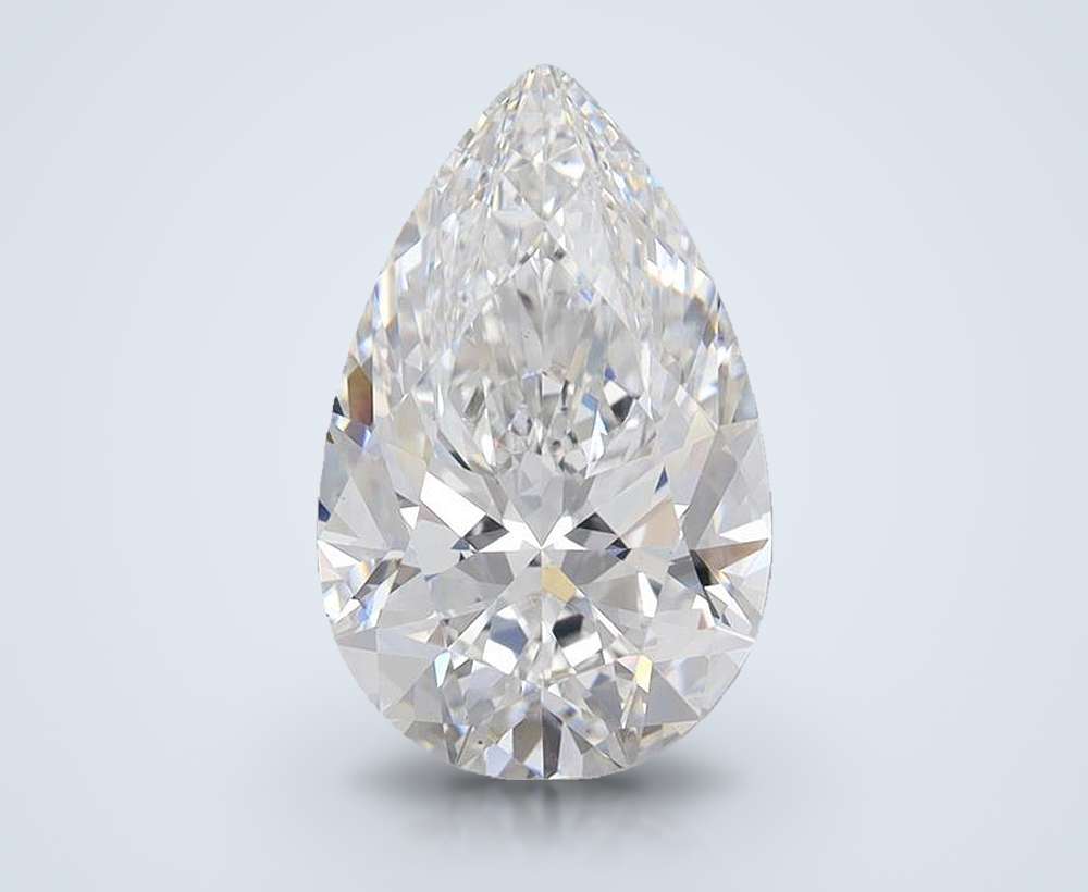 3.22 Carat Pear Lab Diamond
