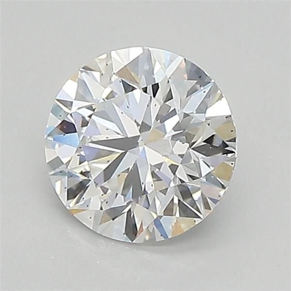 0.91ct D SI1 Rare Carat Ideal Cut Round Lab Grown Diamond