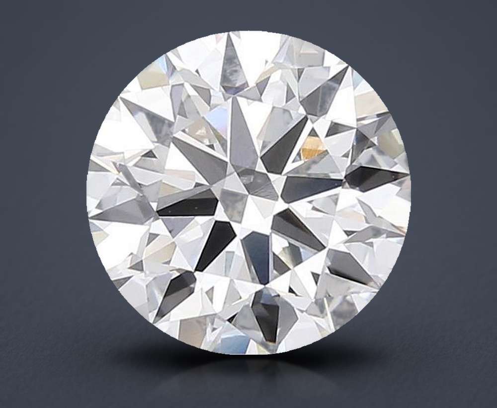 3.44 Carat Round Lab Diamond