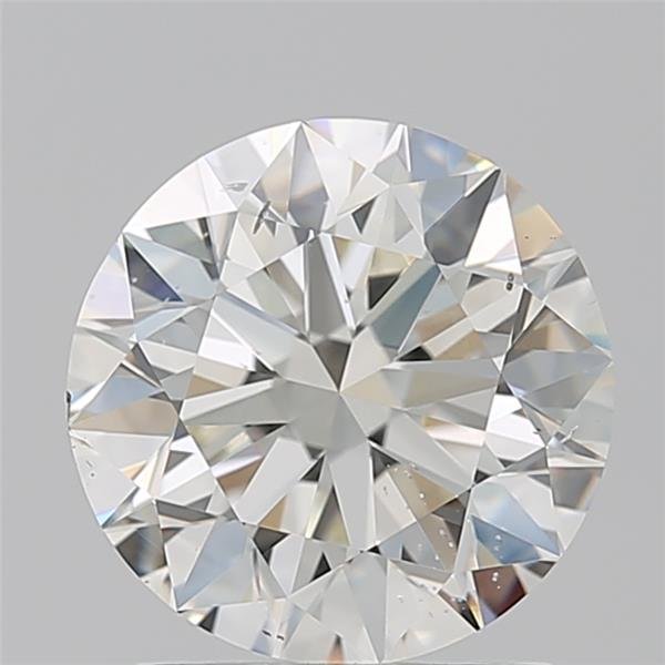 1.87ct K SI1 Rare Carat Ideal Cut Round Diamond