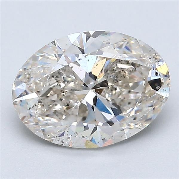 1.51ct J SI2 Very Good Cut Oval Diamond