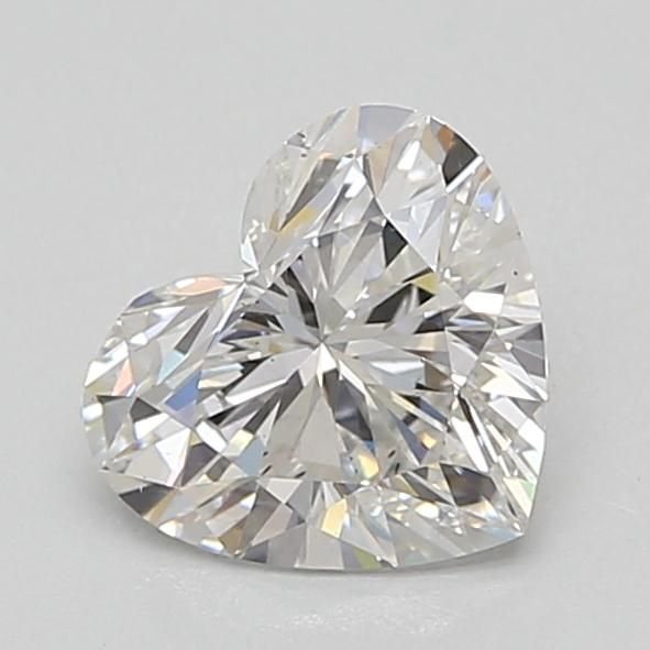 1.57ct E VS2 Rare Carat Ideal Cut Heart Lab Grown Diamond
