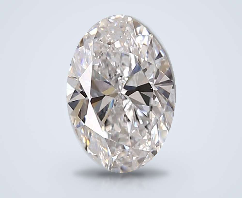 0.80 Carat Oval Lab Diamond