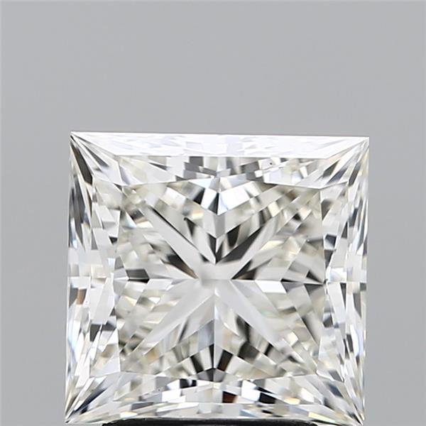 3.13ct I VS1 Rare Carat Ideal Cut Princess Lab Grown Diamond