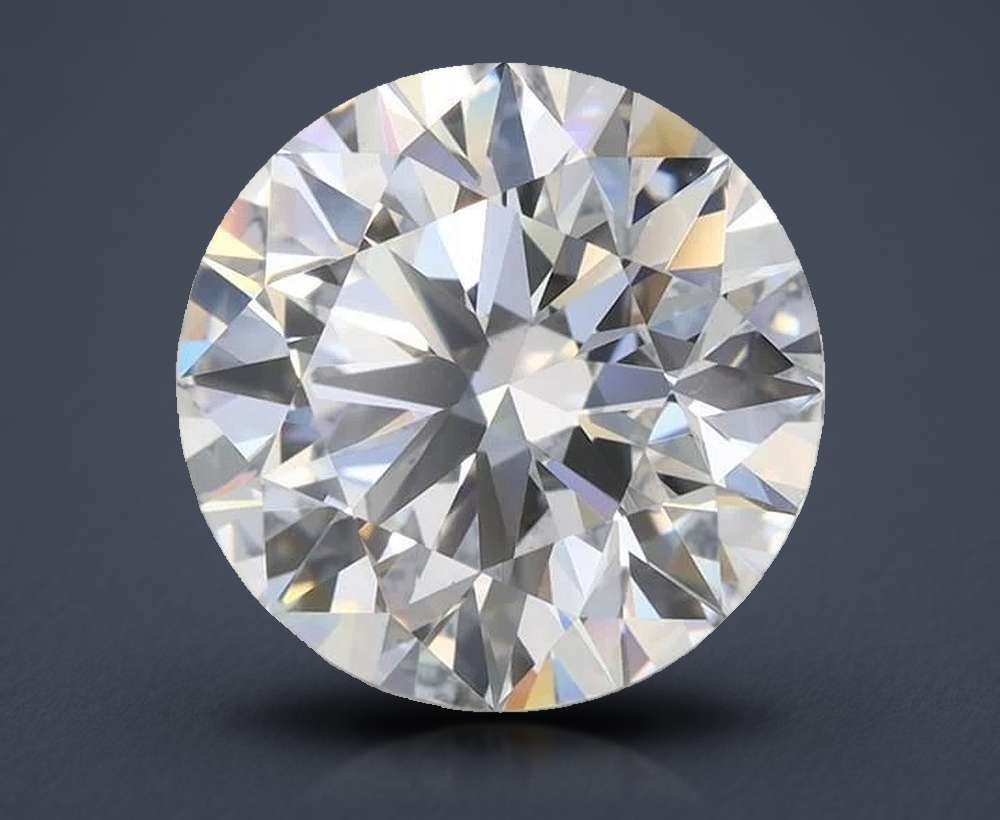 3.72 Carat Round Lab Diamond