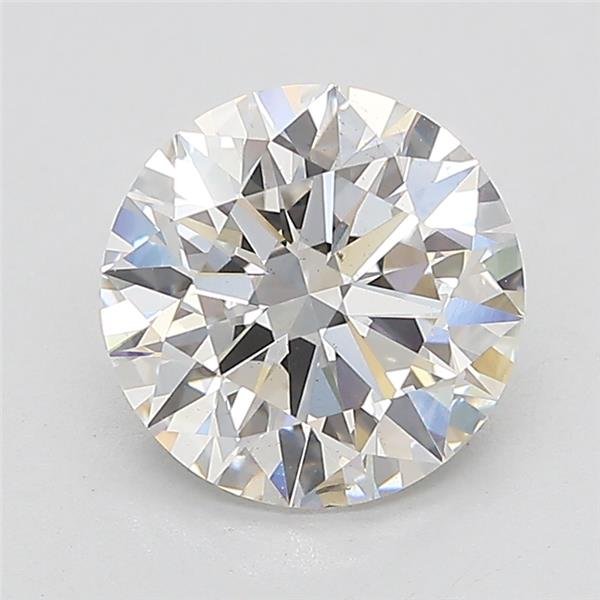 2.01ct F SI1 Rare Carat Ideal Cut Round Lab Grown Diamond