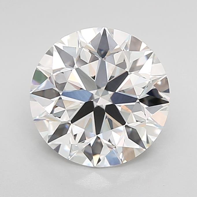 2.02ct F VVS2 Excellent Cut Round Lab Grown Diamond