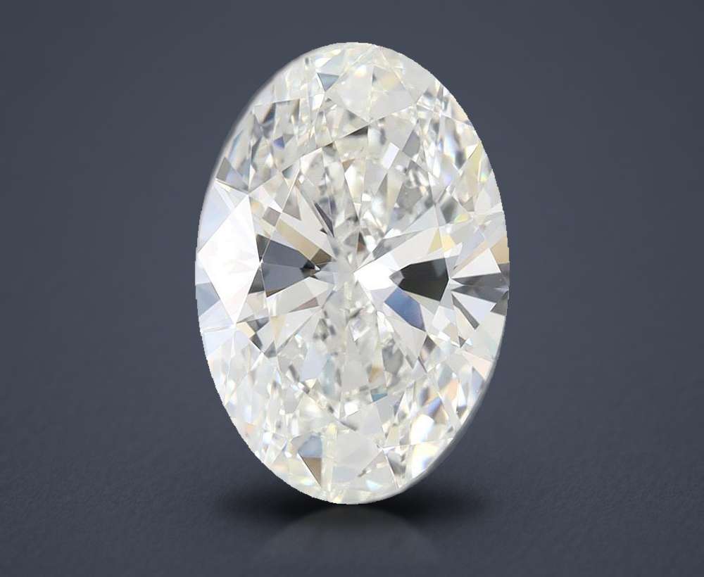 2.52 Carat Oval Lab Diamond