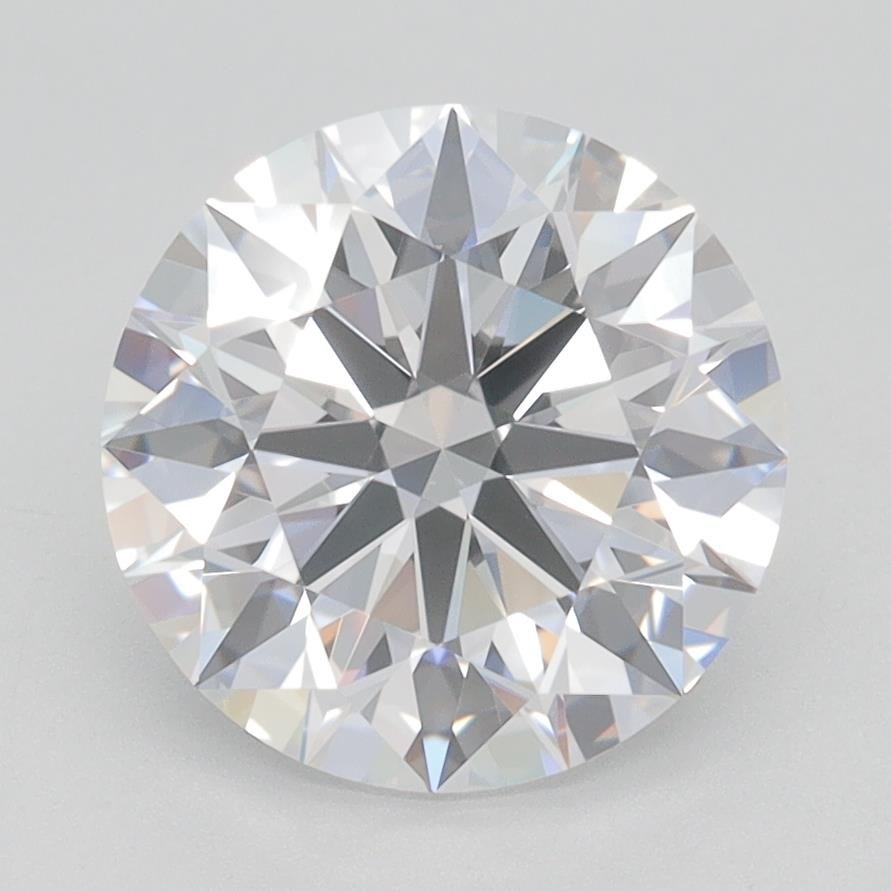 2.81ct D FL Rare Carat Ideal Cut Round Lab Grown Diamond