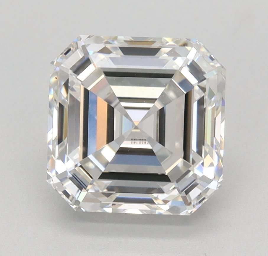 2.03ct F VS1 Rare Carat Ideal Cut Asscher Lab Grown Diamond