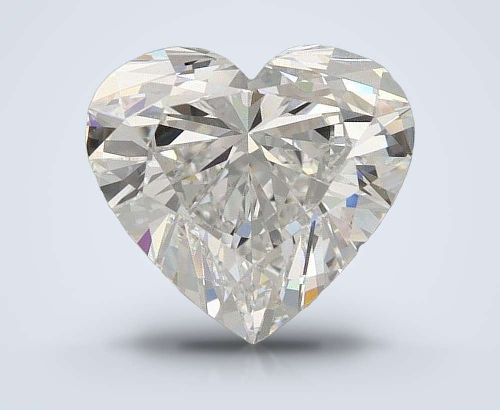 2.84 Carat Heart Lab Diamond