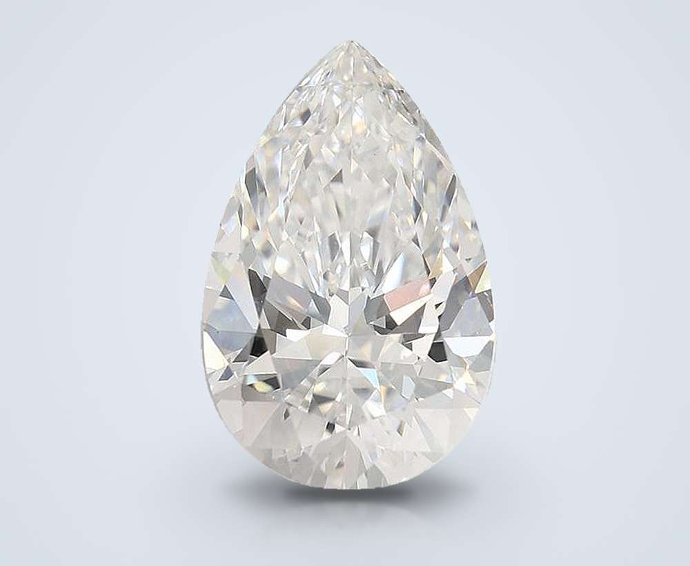 3.00 Carat Pear Lab Diamond