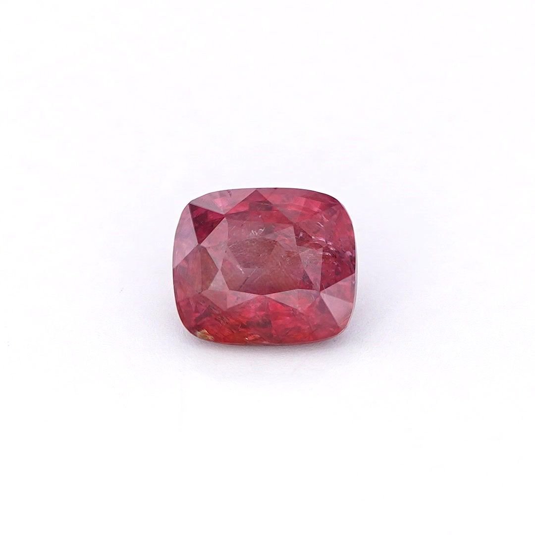 1.17 Carat Pink Cushion Sapphire