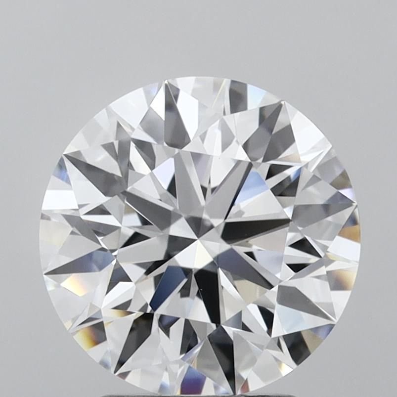 2.61ct F VVS1 Rare Carat Ideal Cut Round Lab Grown Diamond