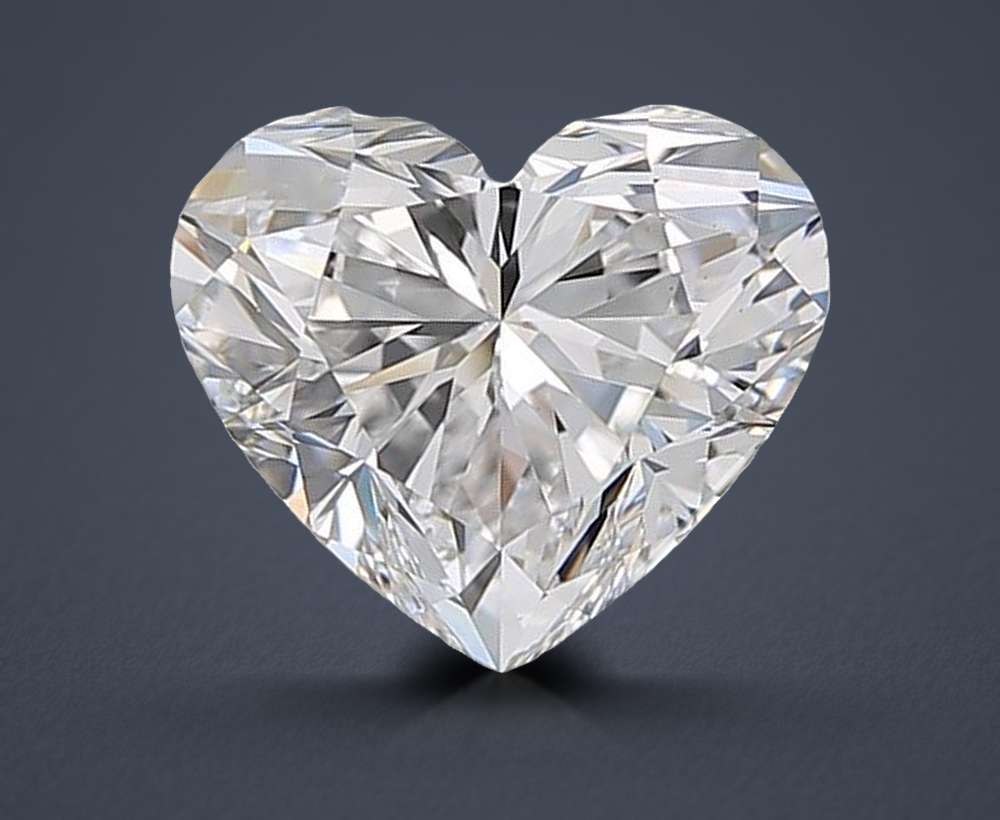 1.80 Carat Heart Natural Diamond