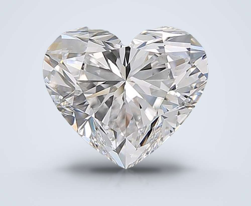 1.80 Carat Heart Natural Diamond