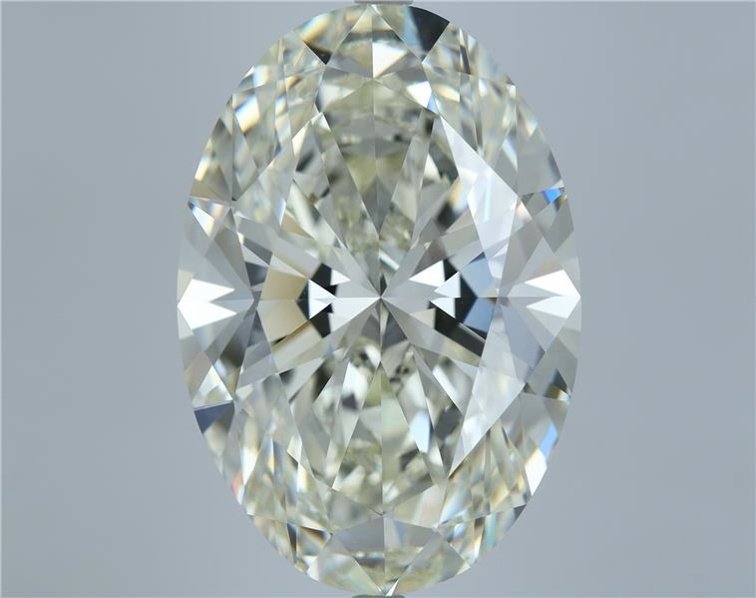 17.05ct J VVS2 Rare Carat Ideal Cut Oval Diamond