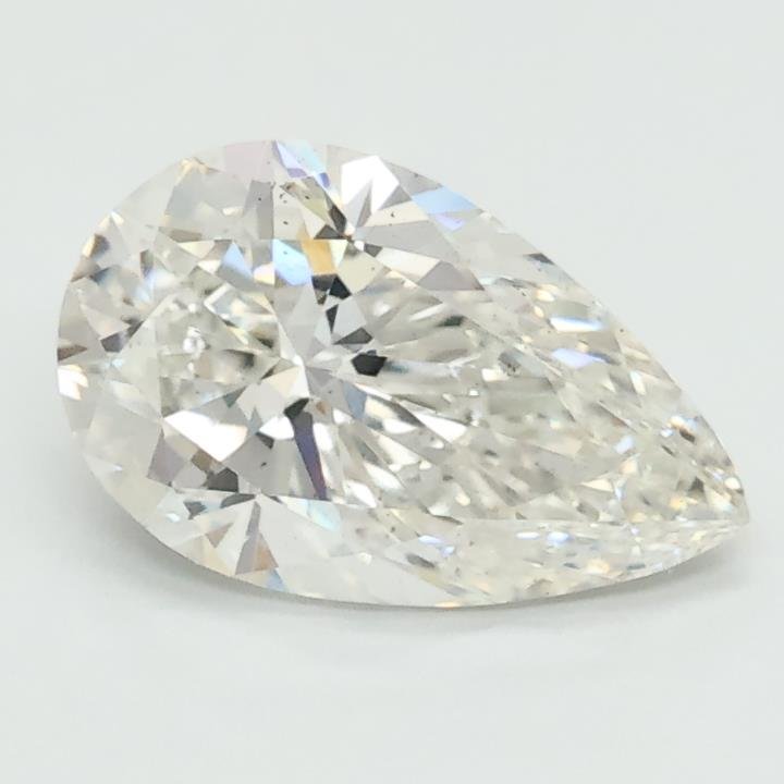 1.09ct F VS2 Rare Carat Ideal Cut Pear Lab Grown Diamond