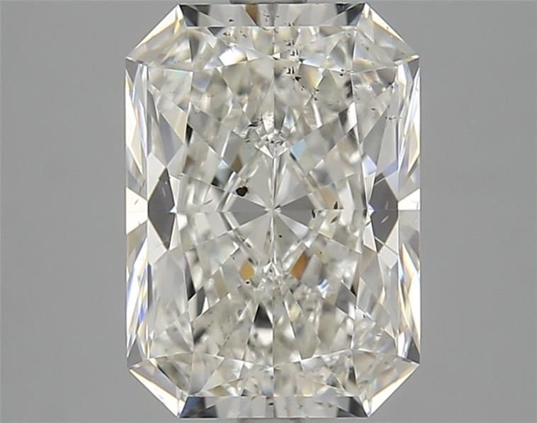 3.52ct H SI2 Rare Carat Ideal Cut Radiant Diamond