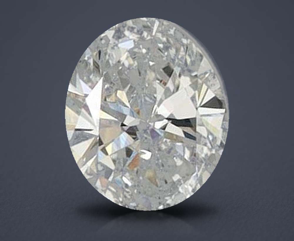 0.44 Carat Oval Lab Diamond