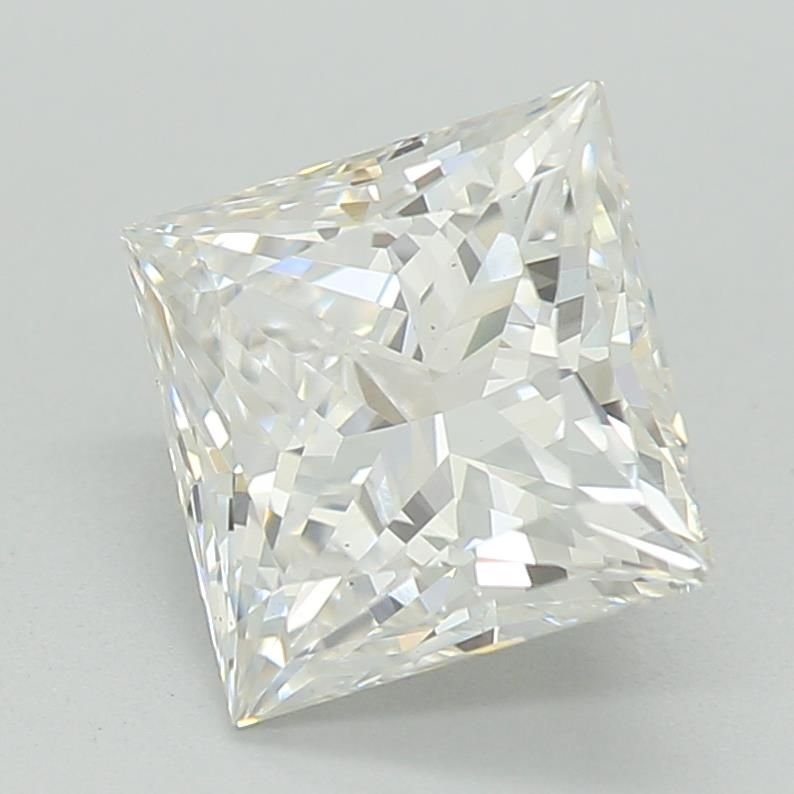 1.09ct E VS2 Rare Carat Ideal Cut Princess Lab Grown Diamond