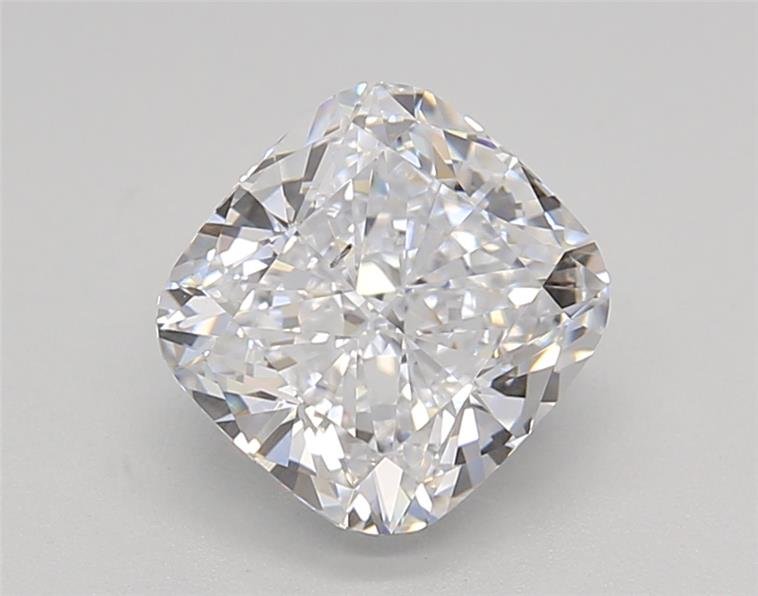 2.03ct D SI1 Rare Carat Ideal Cut Cushion Lab Grown Diamond