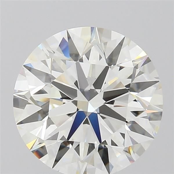 2.10ct K VVS2 Rare Carat Ideal Cut Round Diamond