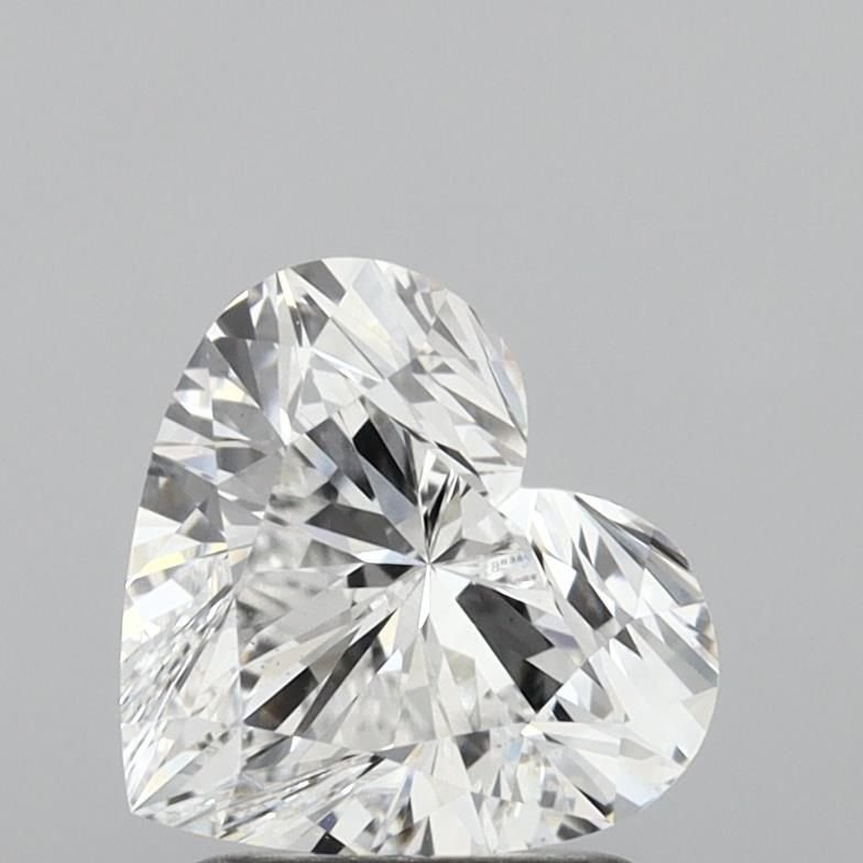 1.59ct D VS1 Rare Carat Ideal Cut Heart Lab Grown Diamond