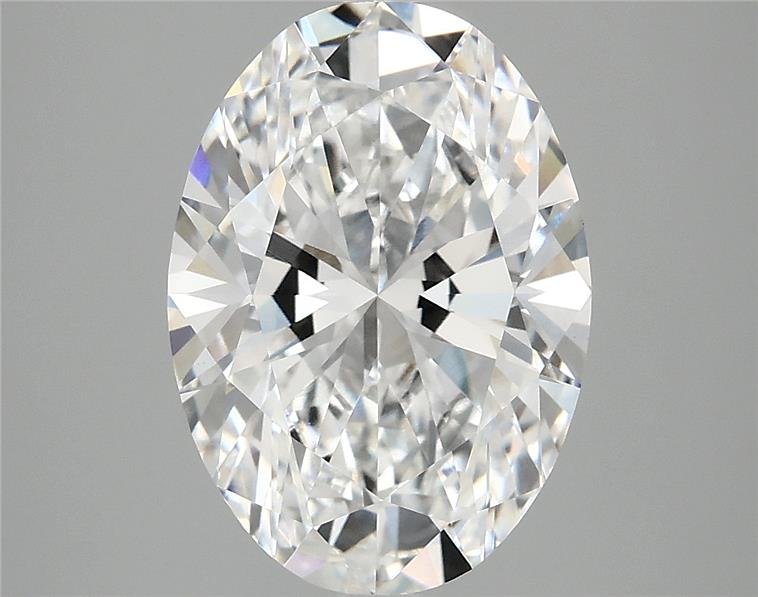 3.78 Carat Oval Lab Diamond