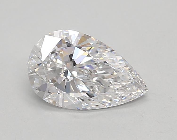 0.80ct D VVS2 Rare Carat Ideal Cut Pear Lab Grown Diamond