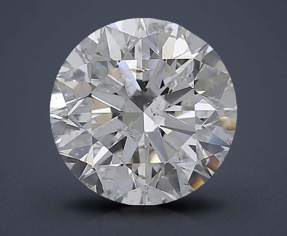 3.00 Carat Round Natural Diamond