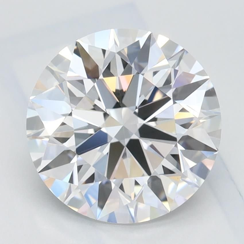 2.05ct D VVS1 Rare Carat Ideal Cut Round Lab Grown Diamond