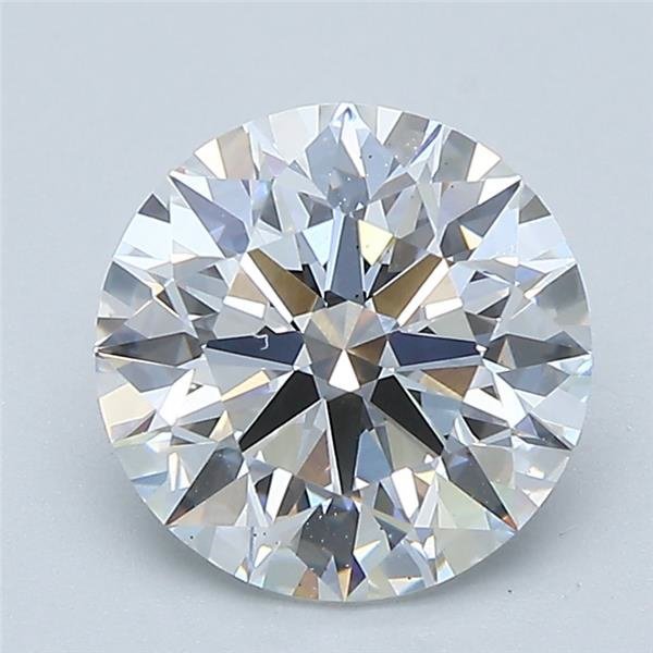 2.08 Carat Round Lab Diamond