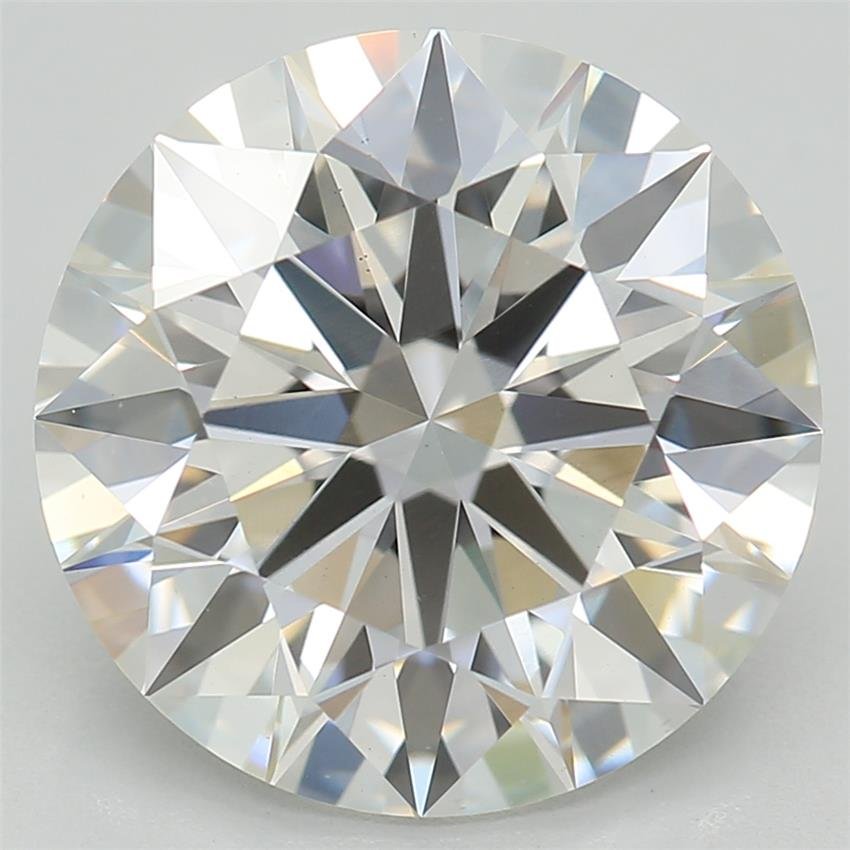 3.07ct F VS1 Rare Carat Ideal Cut Round Lab Grown Diamond