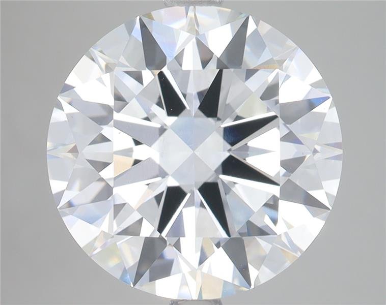 7.03 Carat Round Lab Diamond