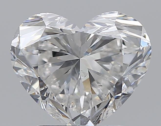 2.01ct F SI2 Rare Carat Ideal Cut Heart Diamond