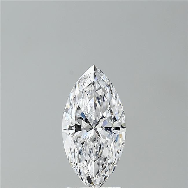 2.51ct D SI2 Very Good Cut Marquise Diamond